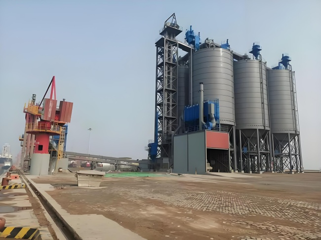 滨州高架骨料仓